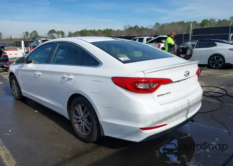 2015 Hyundai Sonata Se z USA, uszkodzony, nr VIN 5NPE24AFXFH176737
